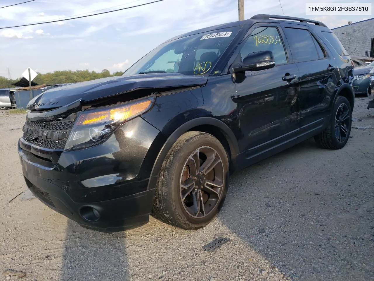 2015 Ford Explorer Sport VIN: 1FM5K8GT2FGB37810 Lot: 70255354