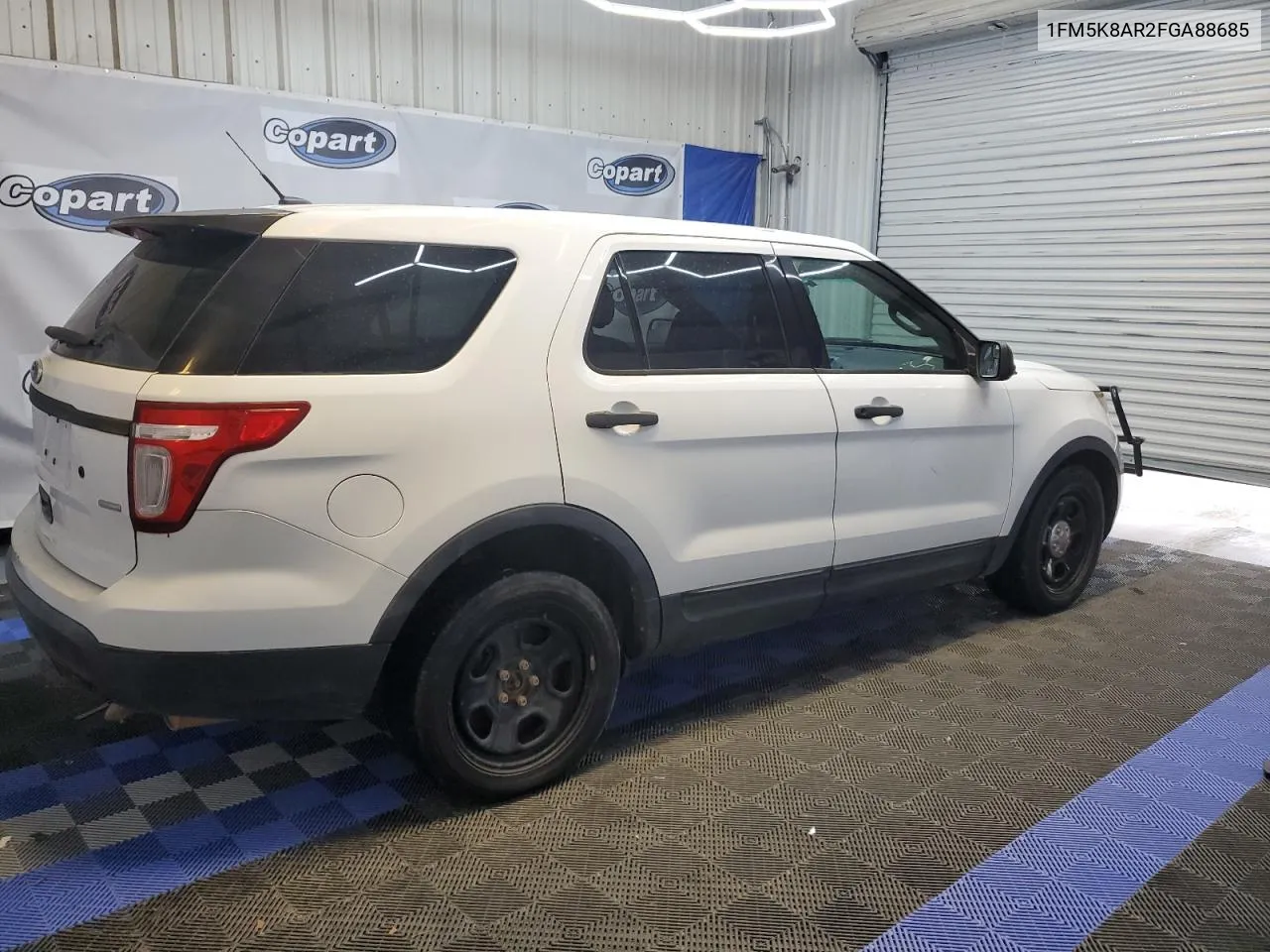 2015 Ford Explorer Police Interceptor VIN: 1FM5K8AR2FGA88685 Lot: 70274804