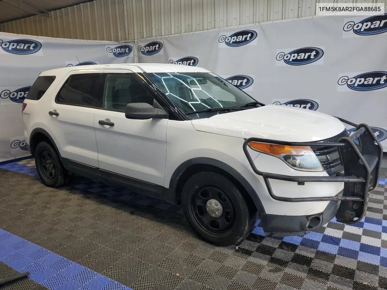 2015 Ford Explorer Police Interceptor VIN: 1FM5K8AR2FGA88685 Lot: 70274804