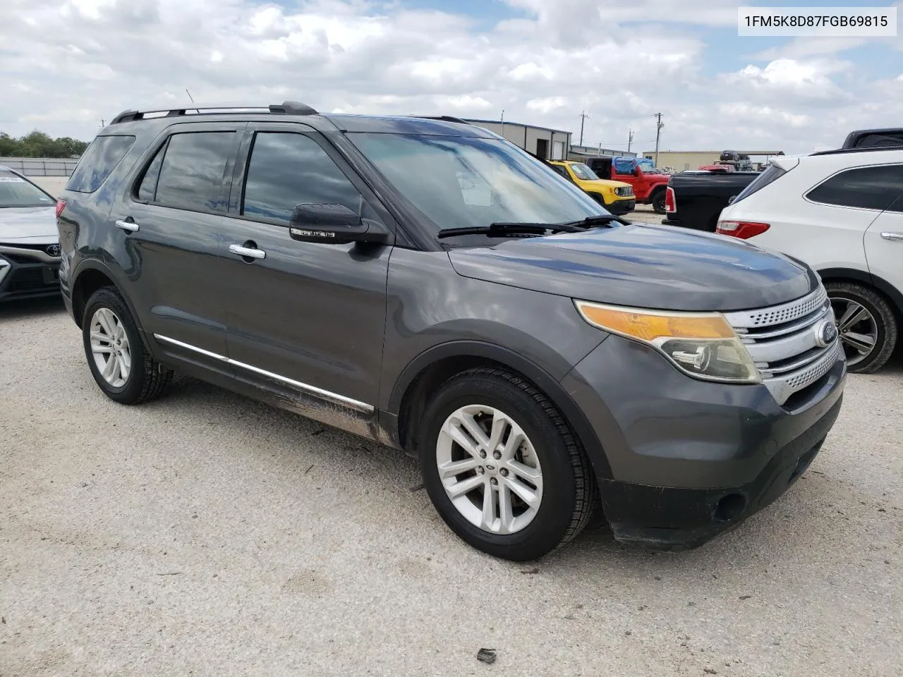 2015 Ford Explorer Xlt VIN: 1FM5K8D87FGB69815 Lot: 70295504