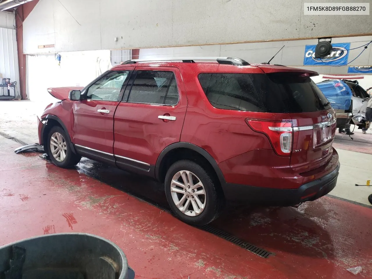 2015 Ford Explorer Xlt VIN: 1FM5K8D89FGB88270 Lot: 70304554