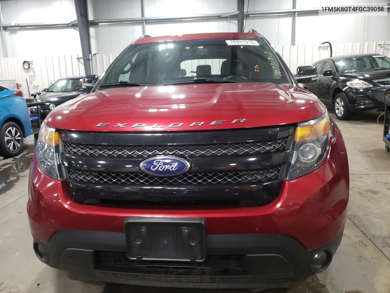 2015 Ford Explorer Sport VIN: 1FM5K8GT4FGC39058 Lot: 70331913