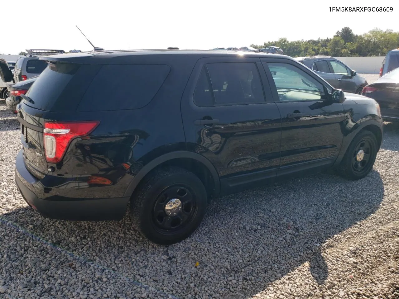 2015 Ford Explorer Police Interceptor VIN: 1FM5K8ARXFGC68609 Lot: 70472644