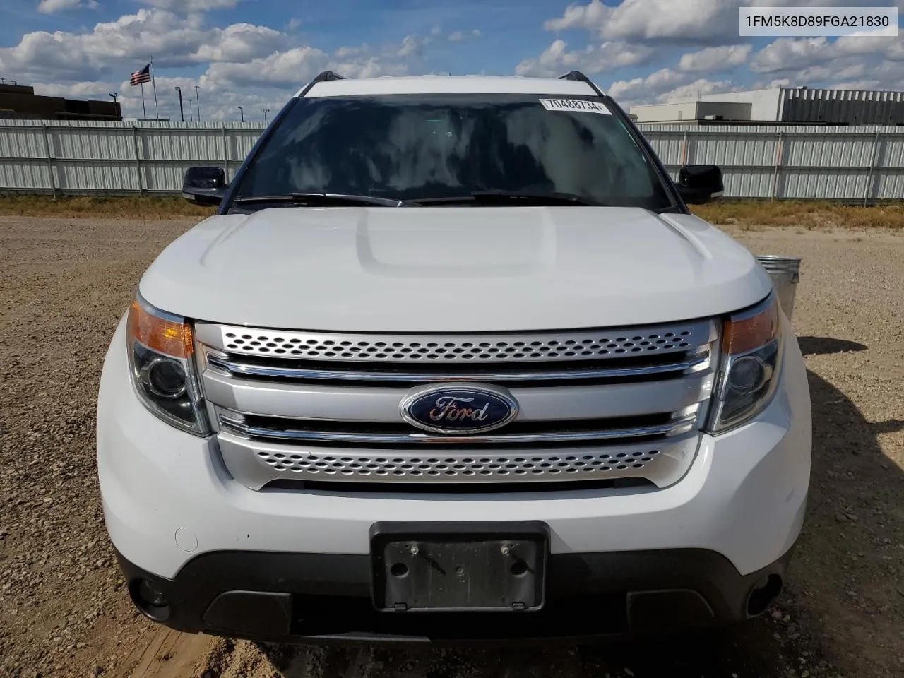 1FM5K8D89FGA21830 2015 Ford Explorer Xlt