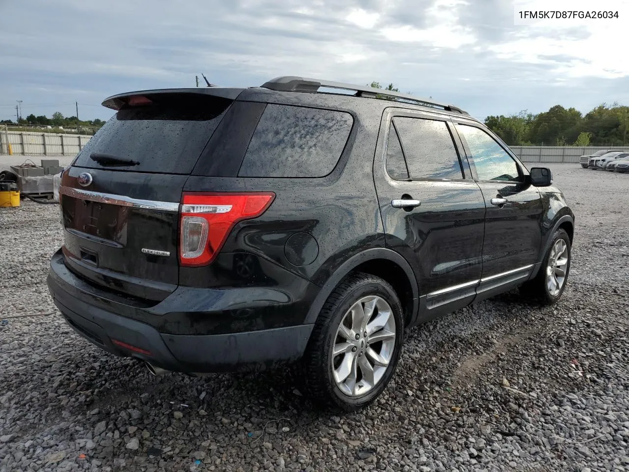 1FM5K7D87FGA26034 2015 Ford Explorer Xlt