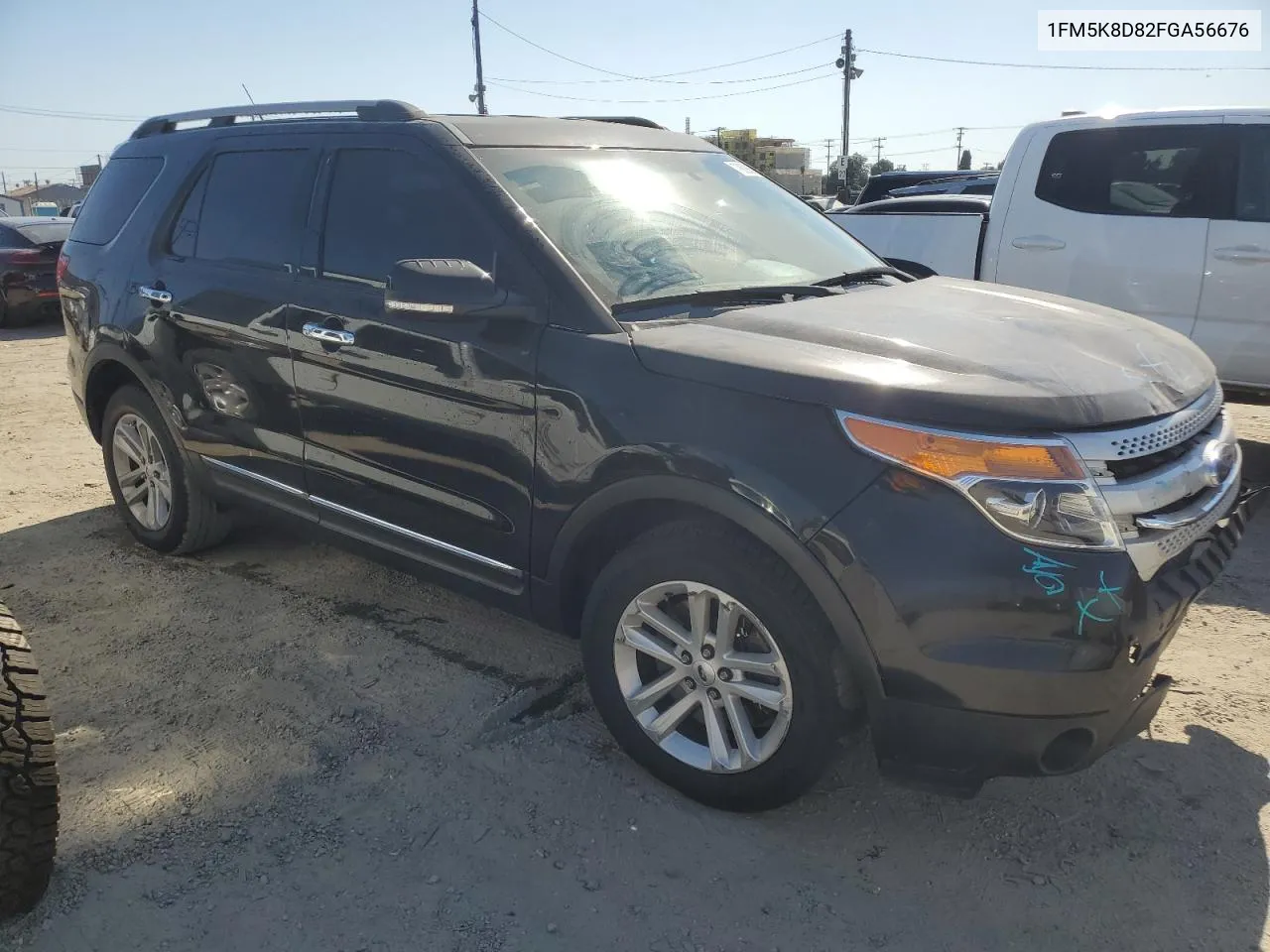 1FM5K8D82FGA56676 2015 Ford Explorer Xlt