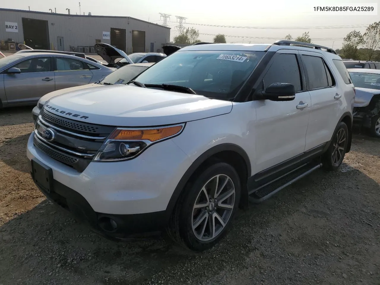 2015 Ford Explorer Xlt VIN: 1FM5K8D85FGA25289 Lot: 70653214