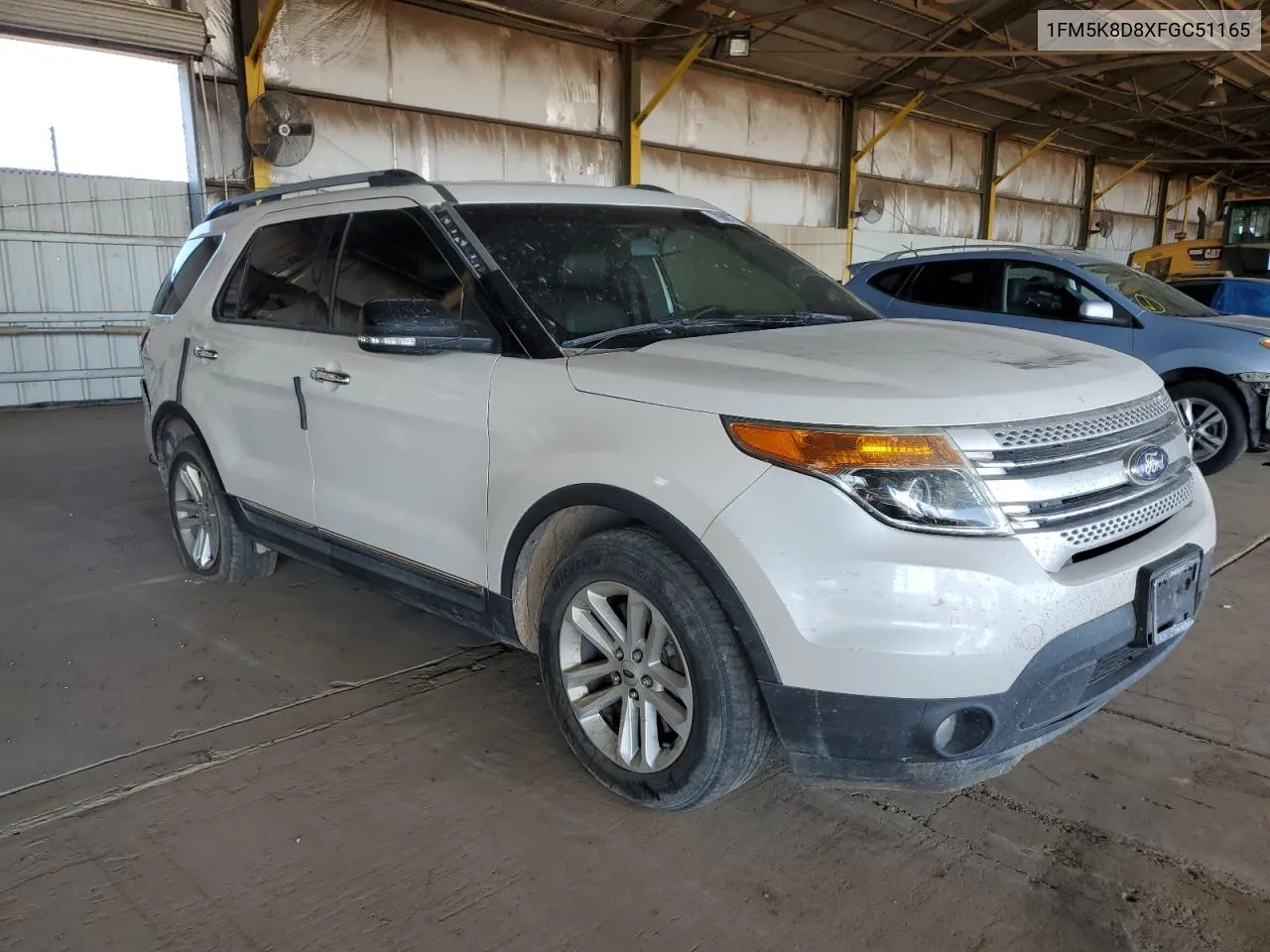 1FM5K8D8XFGC51165 2015 Ford Explorer Xlt