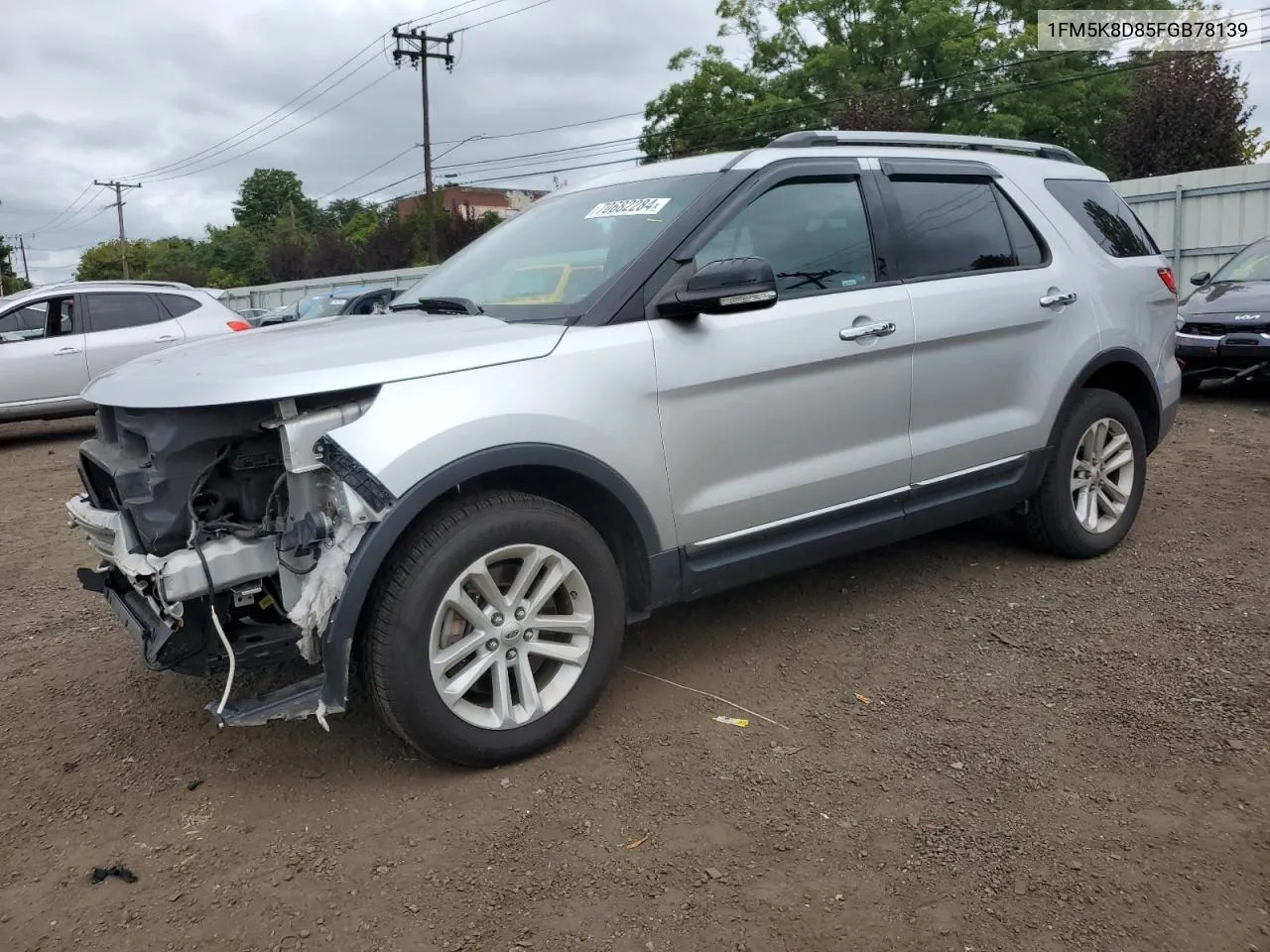 1FM5K8D85FGB78139 2015 Ford Explorer Xlt