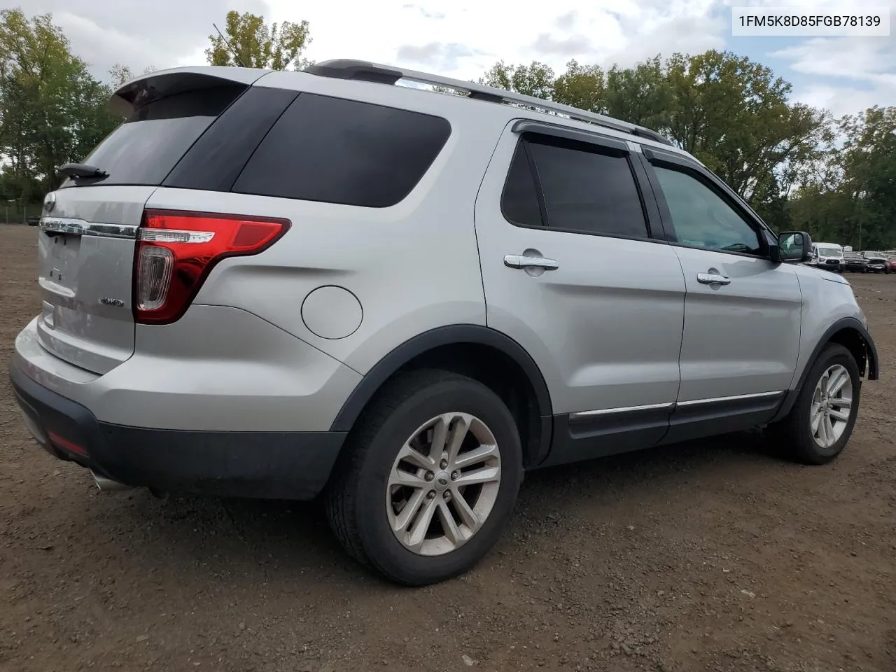 2015 Ford Explorer Xlt VIN: 1FM5K8D85FGB78139 Lot: 70682284