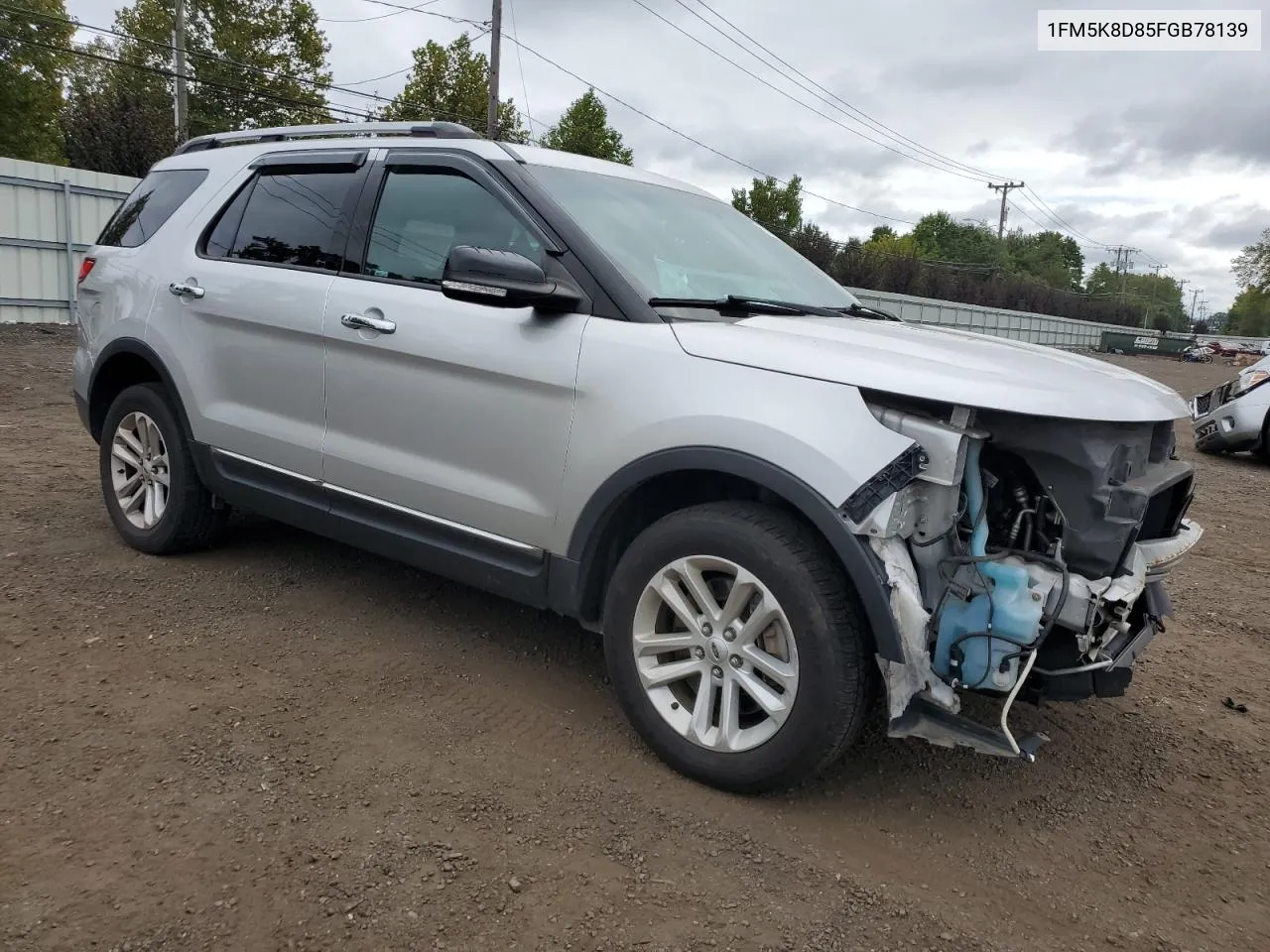 1FM5K8D85FGB78139 2015 Ford Explorer Xlt