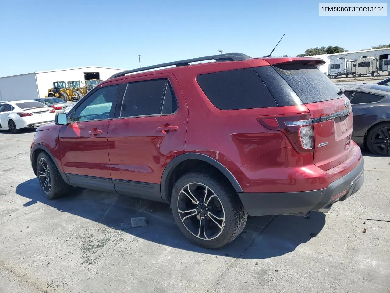 1FM5K8GT3FGC13454 2015 Ford Explorer Sport