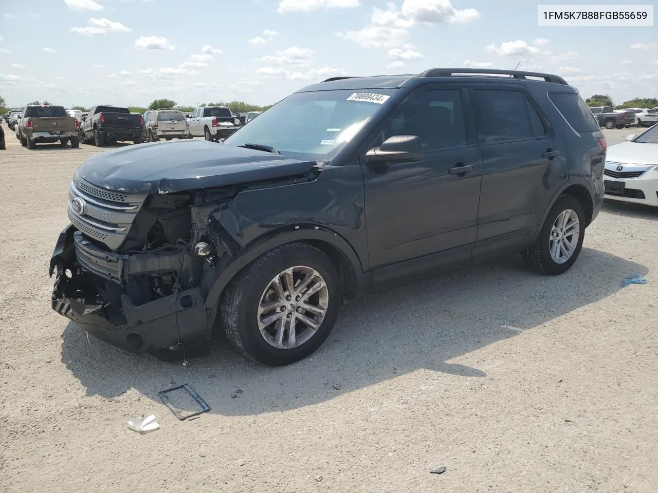 1FM5K7B88FGB55659 2015 Ford Explorer