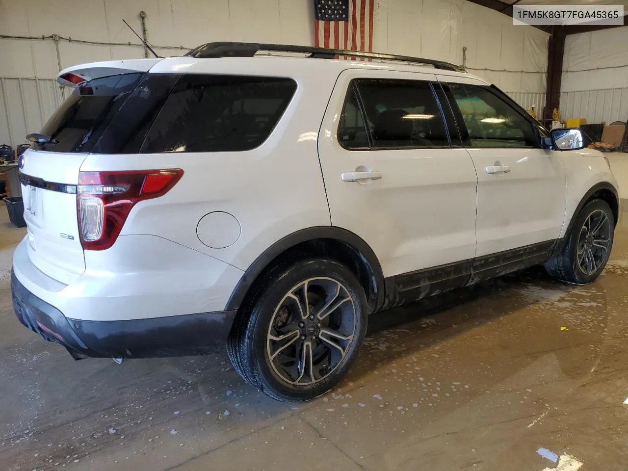 2015 Ford Explorer Sport VIN: 1FM5K8GT7FGA45365 Lot: 71128414