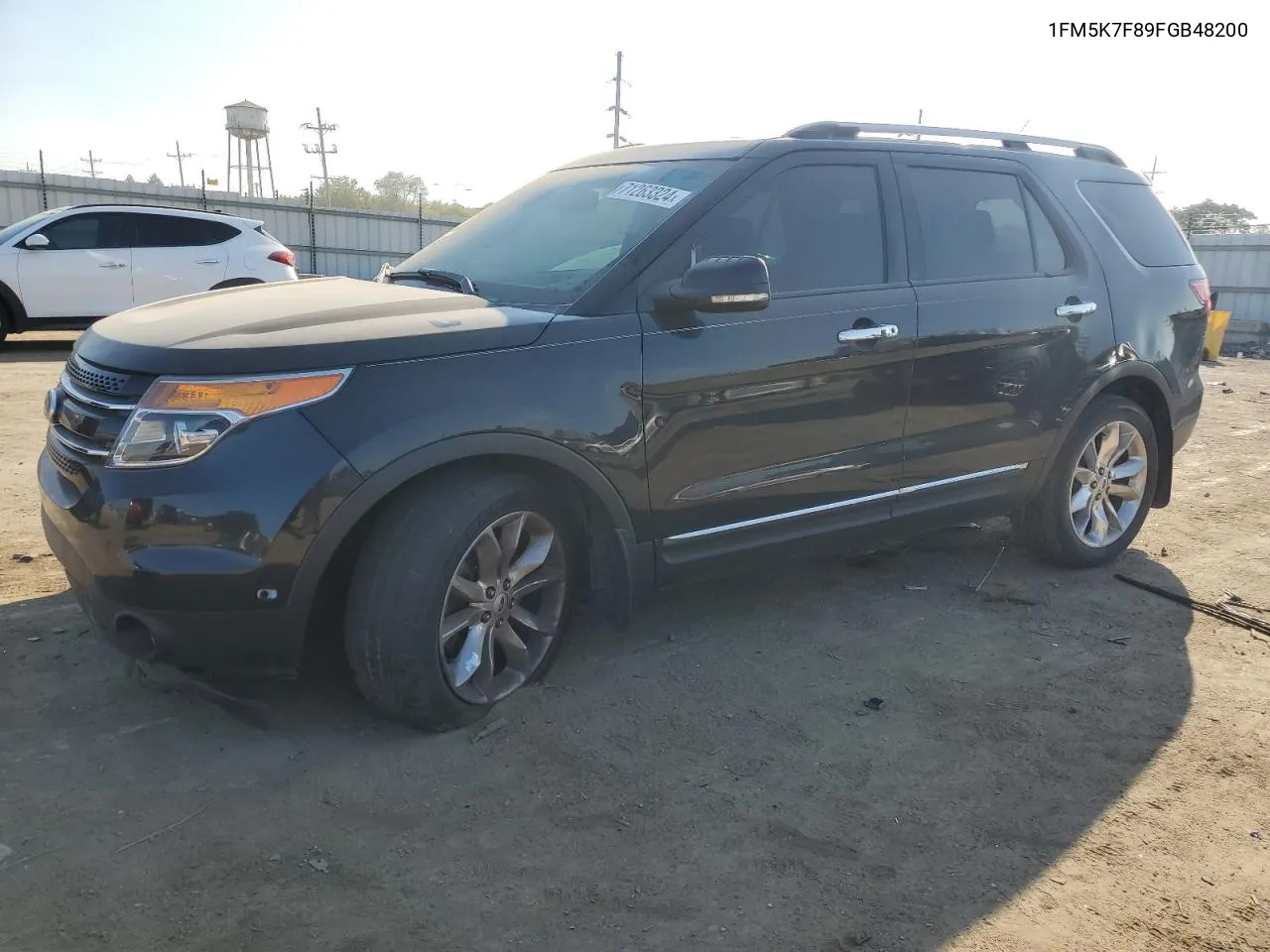 2015 Ford Explorer Limited VIN: 1FM5K7F89FGB48200 Lot: 71263324