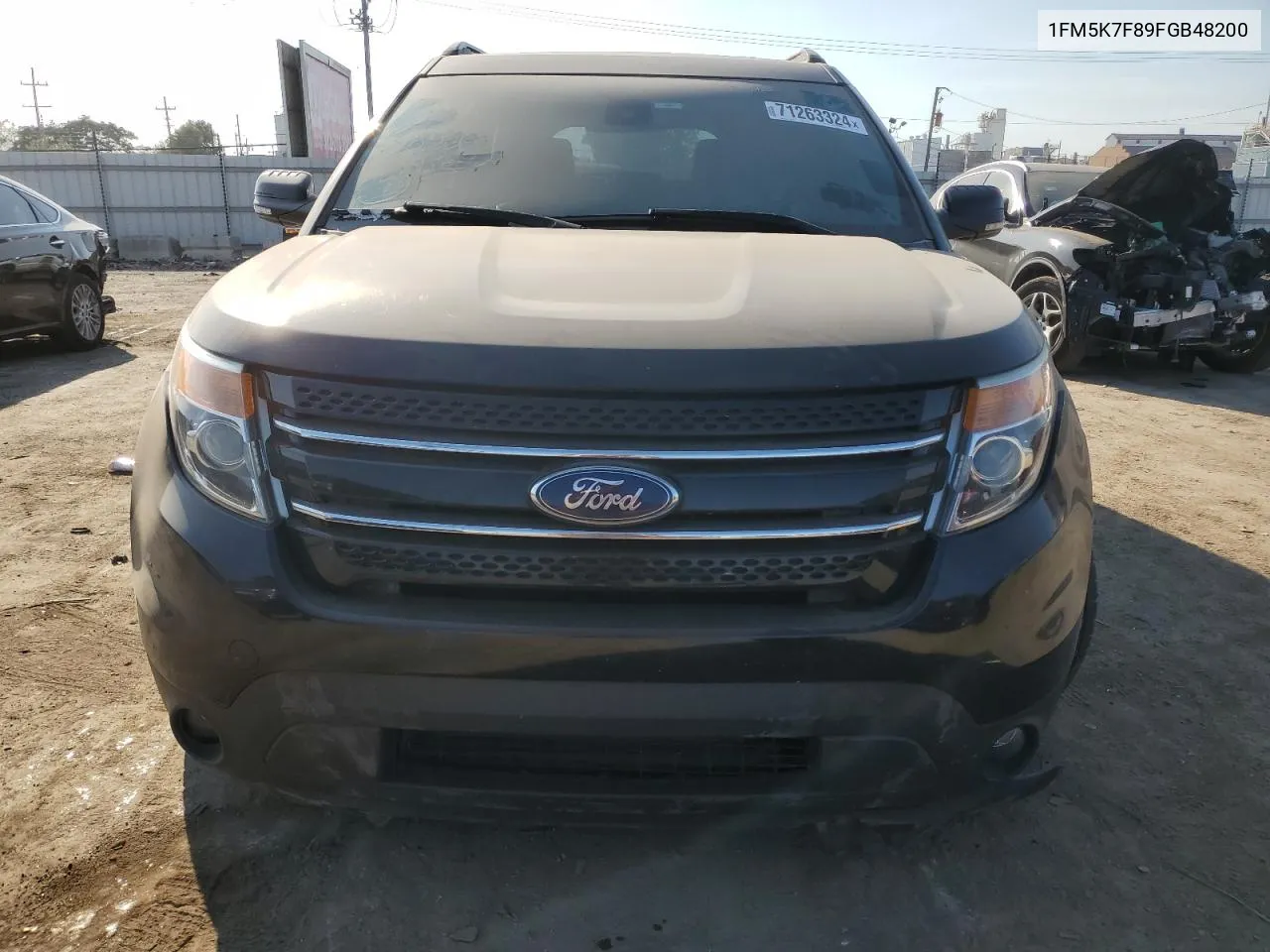 1FM5K7F89FGB48200 2015 Ford Explorer Limited