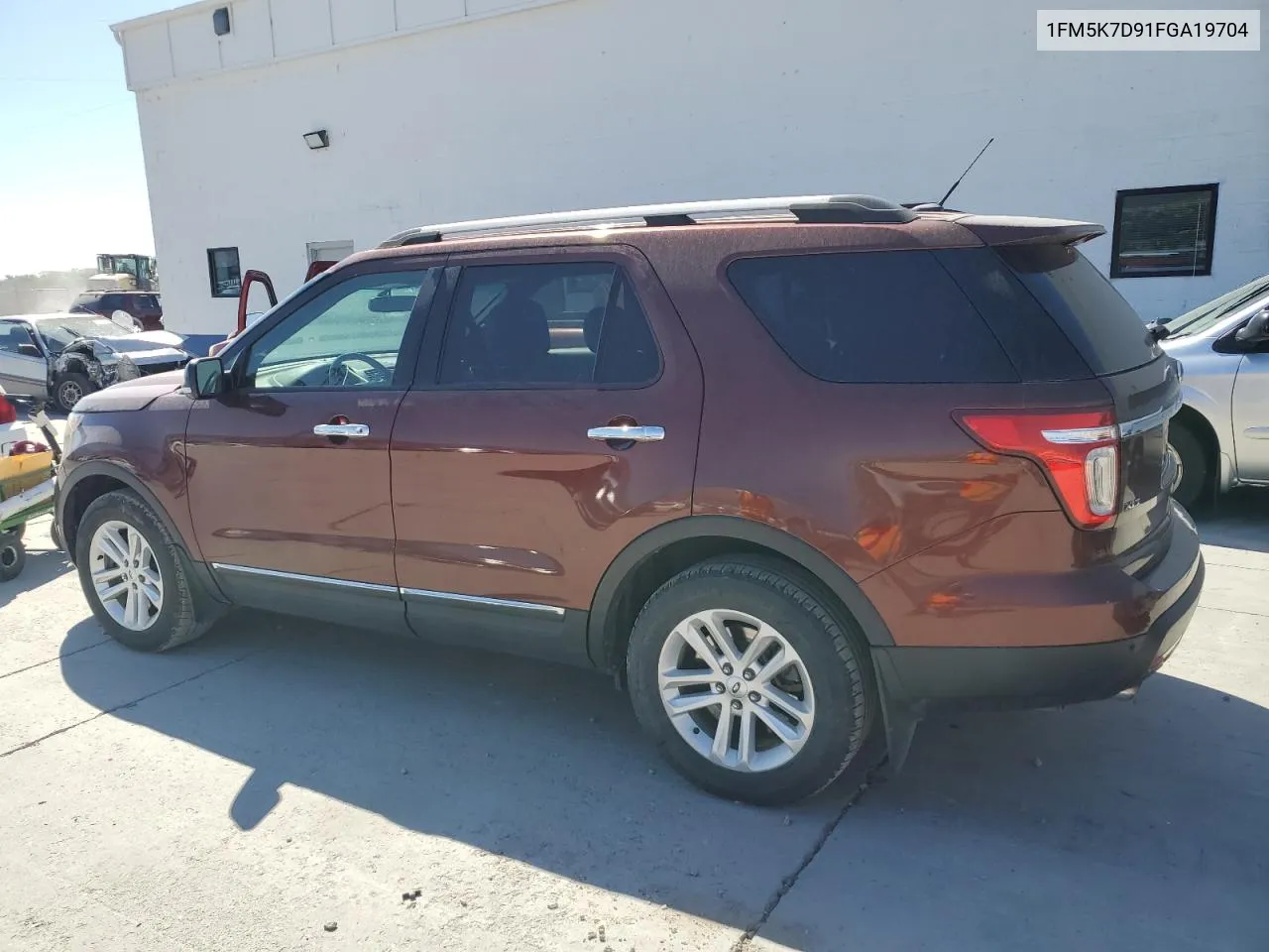 1FM5K7D91FGA19704 2015 Ford Explorer Xlt