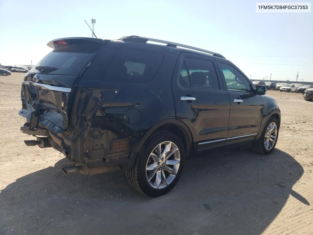 2015 Ford Explorer Xlt VIN: 1FM5K7D84FGC37353 Lot: 71362434