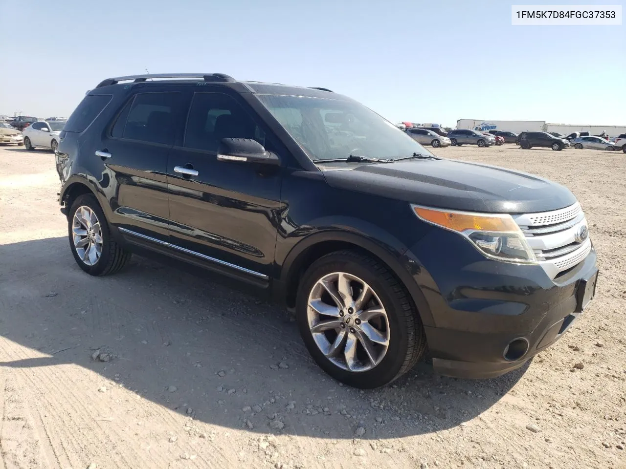 1FM5K7D84FGC37353 2015 Ford Explorer Xlt