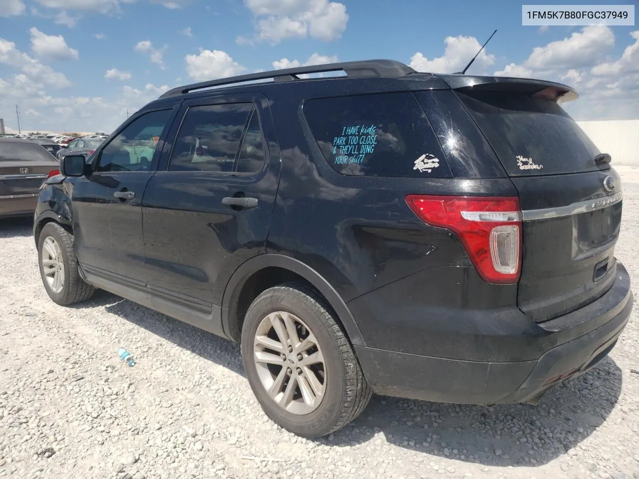 2015 Ford Explorer VIN: 1FM5K7B80FGC37949 Lot: 71380644