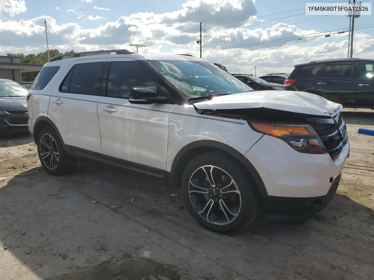 2015 Ford Explorer Sport VIN: 1FM5K8GT5FGA12526 Lot: 71401524