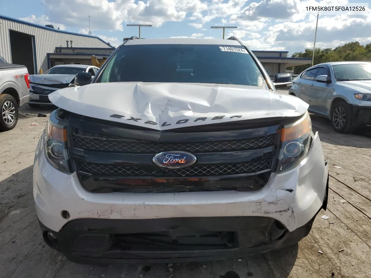 2015 Ford Explorer Sport VIN: 1FM5K8GT5FGA12526 Lot: 71401524