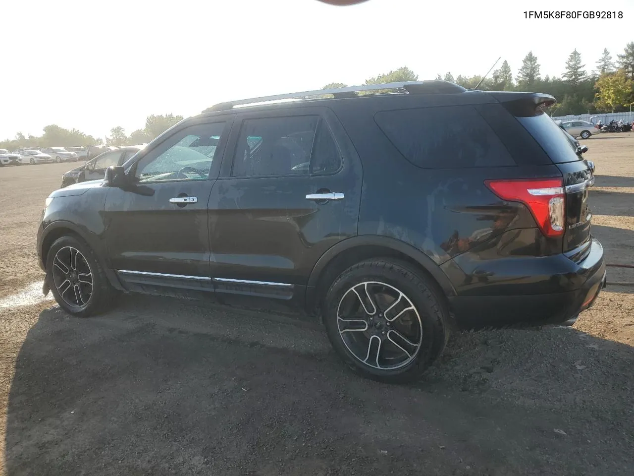 2015 Ford Explorer Limited VIN: 1FM5K8F80FGB92818 Lot: 71461664