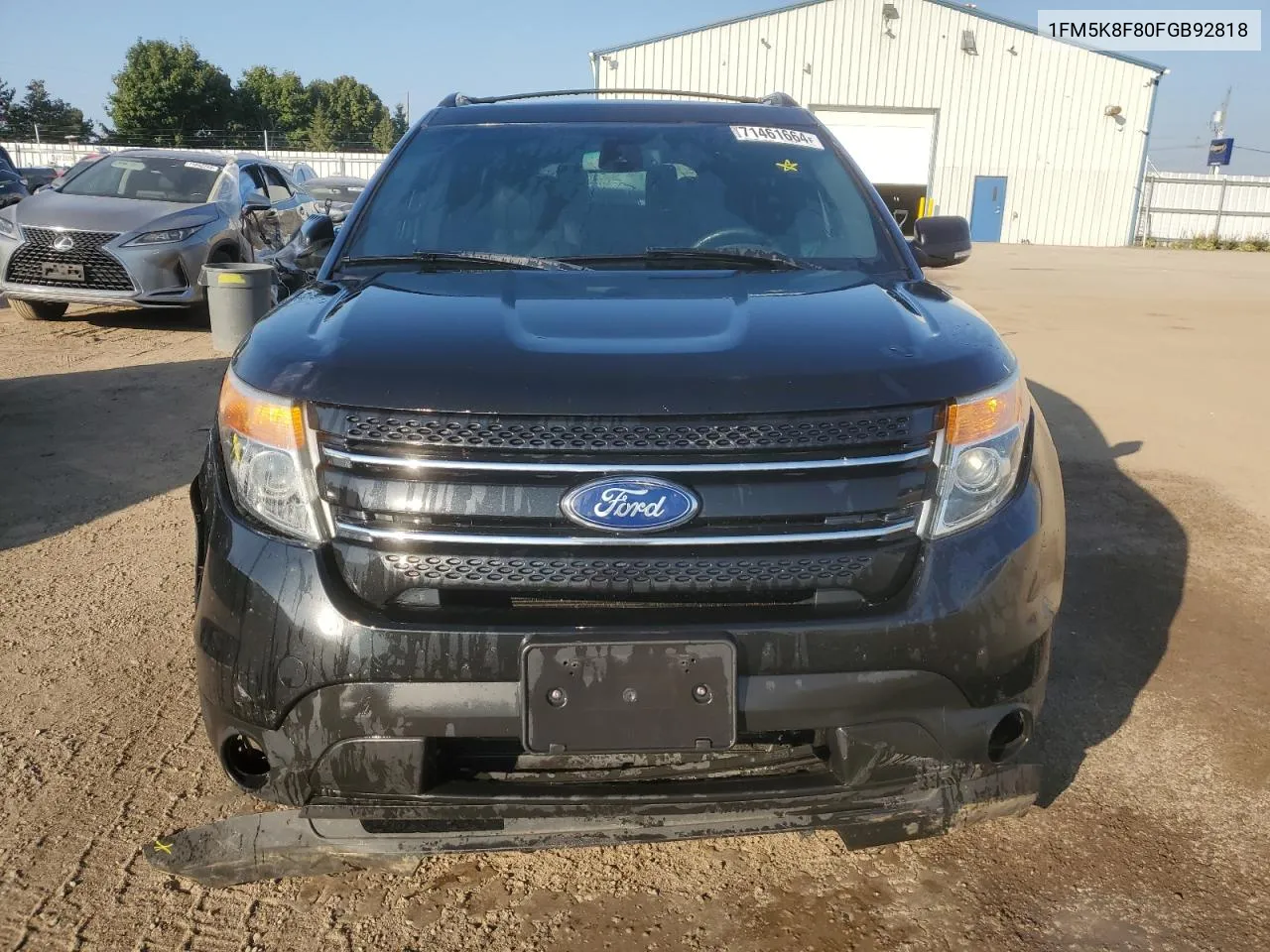 2015 Ford Explorer Limited VIN: 1FM5K8F80FGB92818 Lot: 71461664