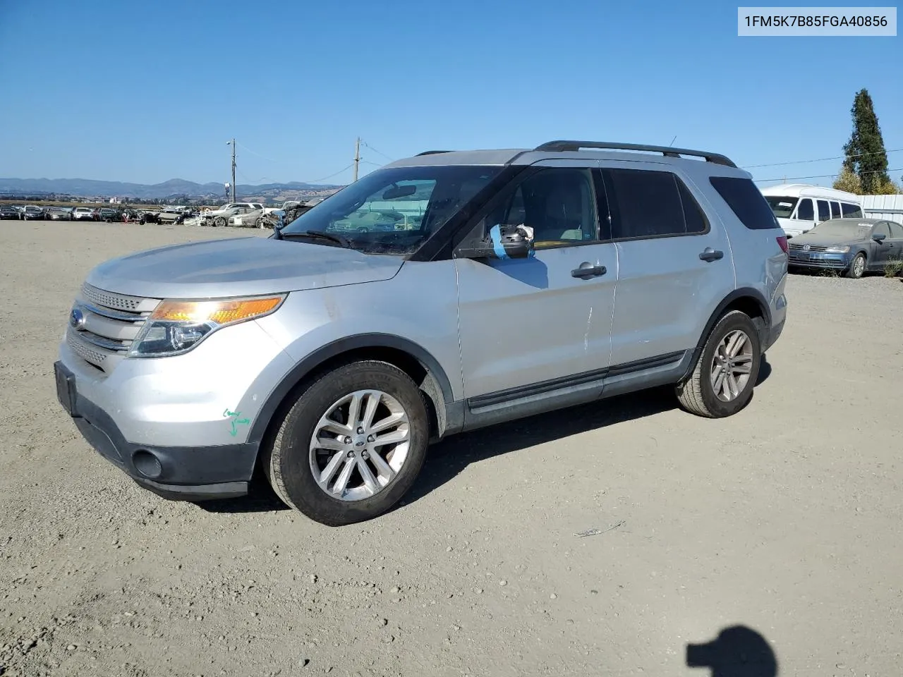 2015 Ford Explorer VIN: 1FM5K7B85FGA40856 Lot: 71592424