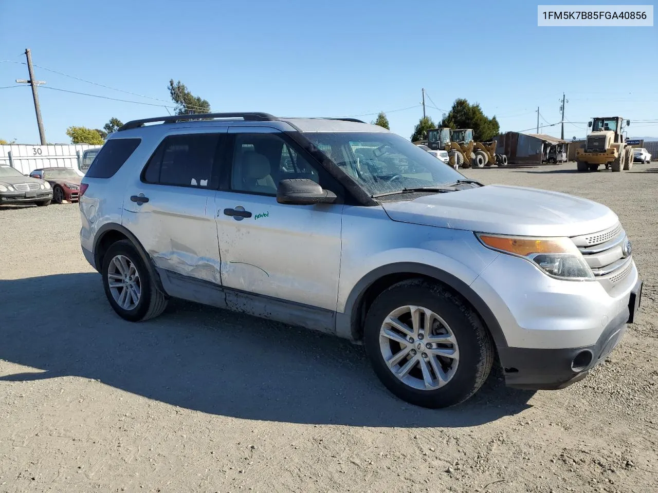 2015 Ford Explorer VIN: 1FM5K7B85FGA40856 Lot: 71592424