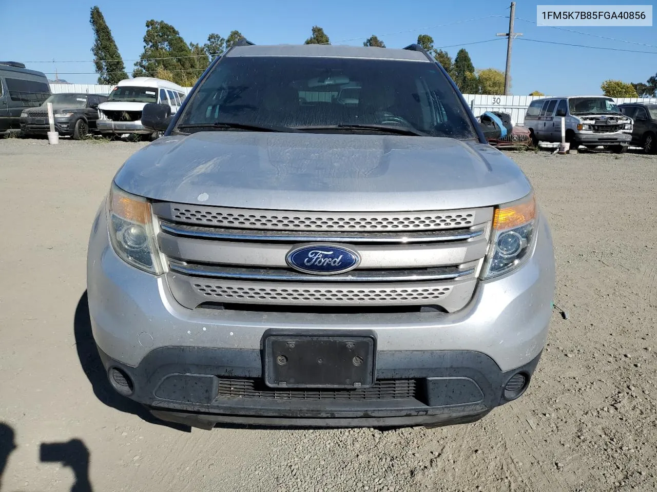 2015 Ford Explorer VIN: 1FM5K7B85FGA40856 Lot: 71592424