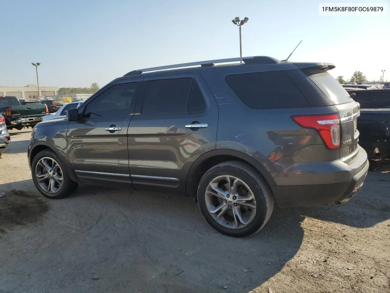 2015 Ford Explorer Limited VIN: 1FM5K8F80FGC69879 Lot: 71787124