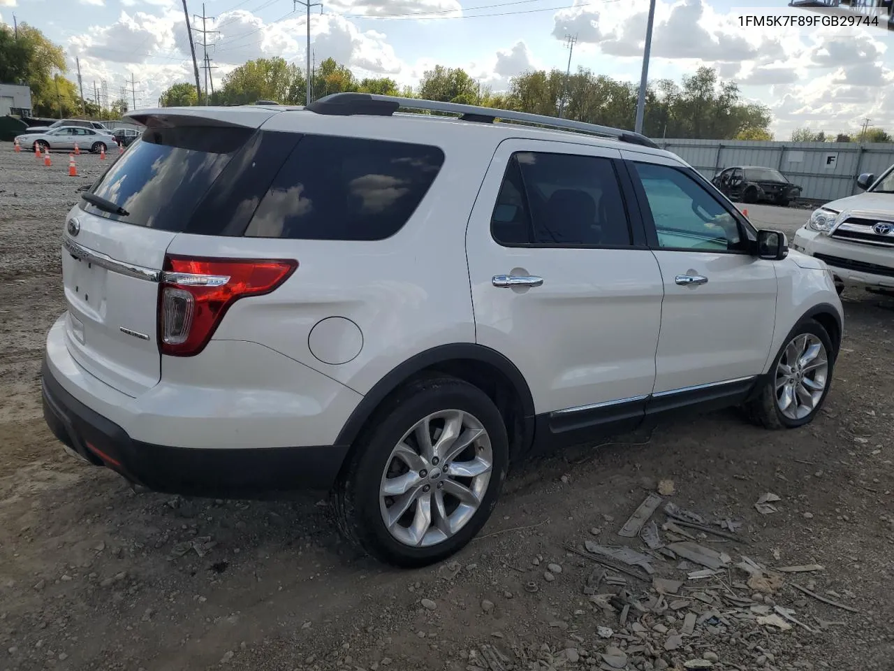 1FM5K7F89FGB29744 2015 Ford Explorer Limited