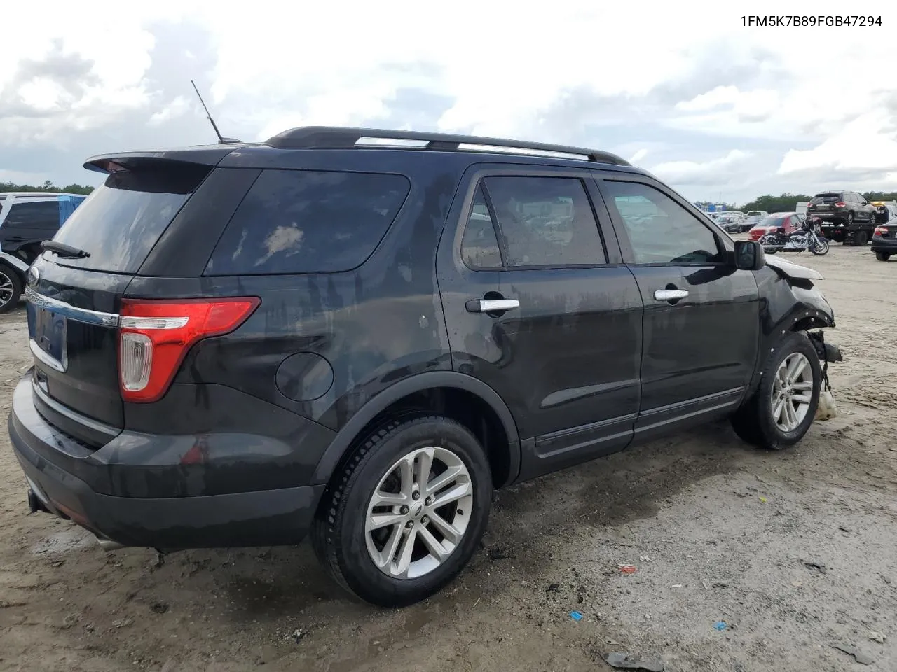 2015 Ford Explorer VIN: 1FM5K7B89FGB47294 Lot: 72010674