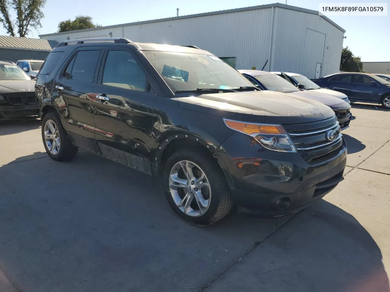 2015 Ford Explorer Limited VIN: 1FM5K8F89FGA10579 Lot: 72251654