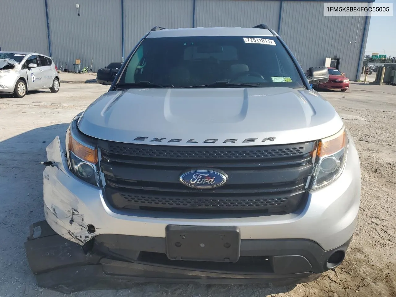 1FM5K8B84FGC55005 2015 Ford Explorer