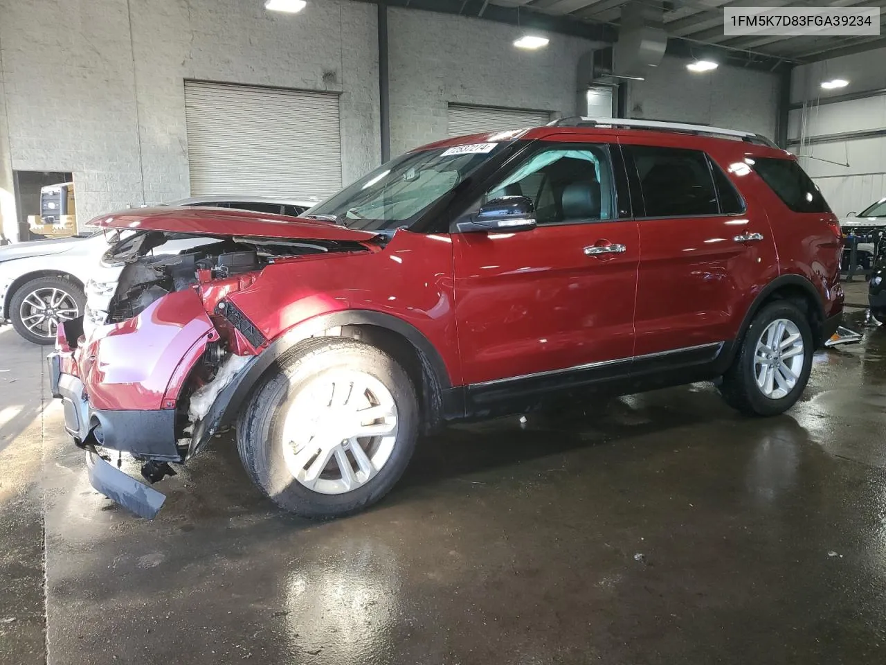 2015 Ford Explorer Xlt VIN: 1FM5K7D83FGA39234 Lot: 72537274