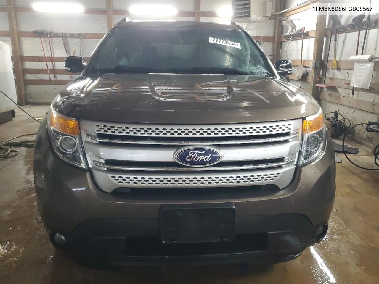 2015 Ford Explorer Xlt VIN: 1FM5K8D86FGB08567 Lot: 72773554