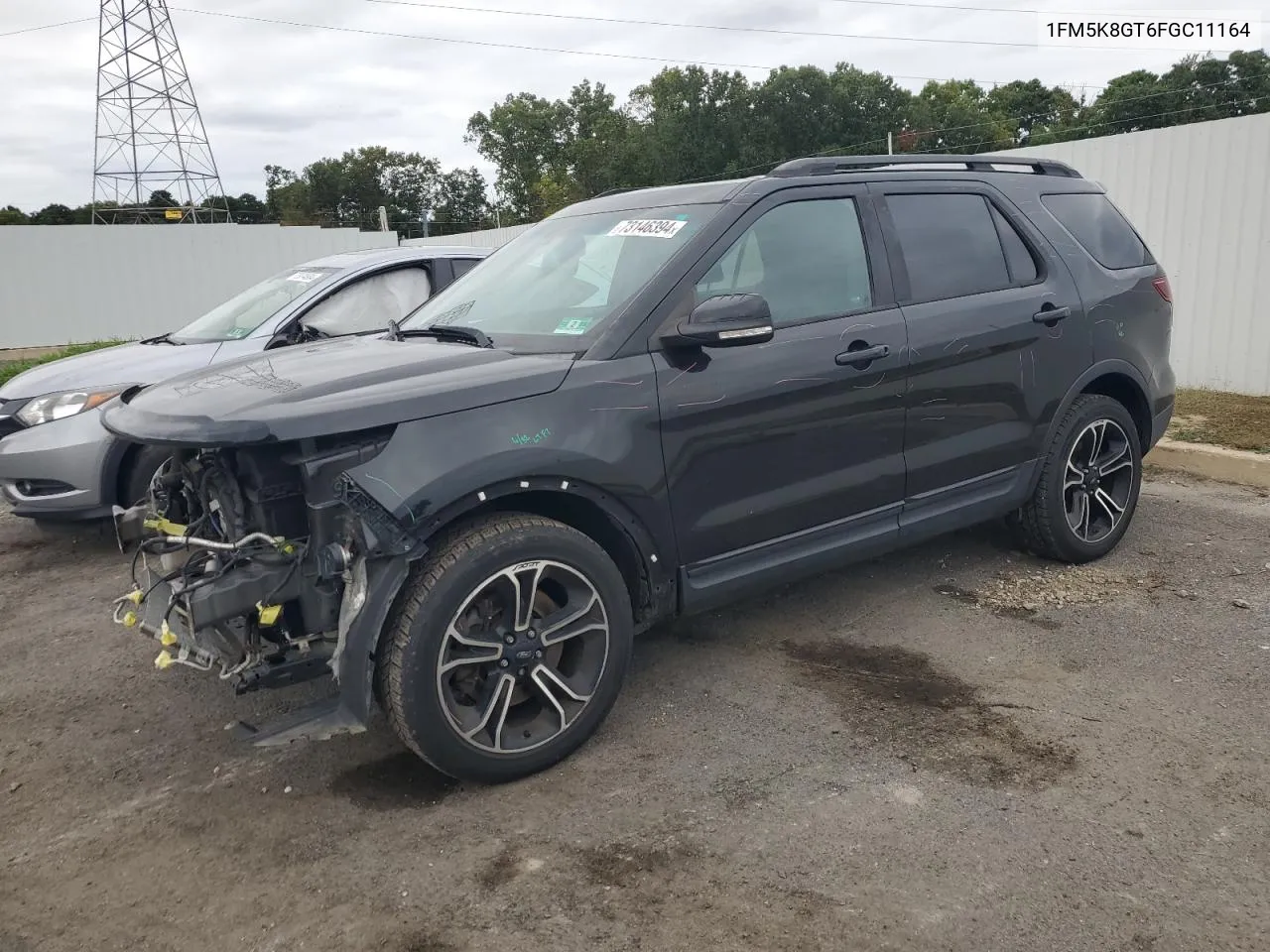 2015 Ford Explorer Sport VIN: 1FM5K8GT6FGC11164 Lot: 73146394