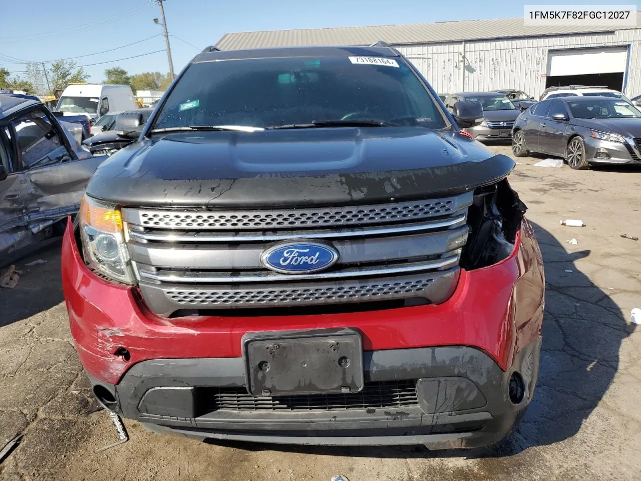 1FM5K7F82FGC12027 2015 Ford Explorer Limited