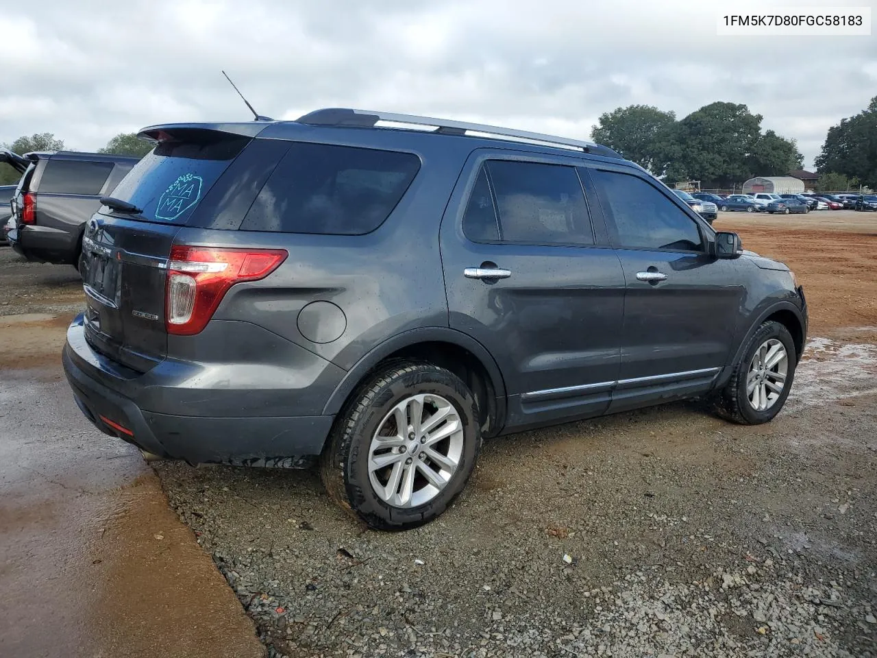 2015 Ford Explorer Xlt VIN: 1FM5K7D80FGC58183 Lot: 73238304