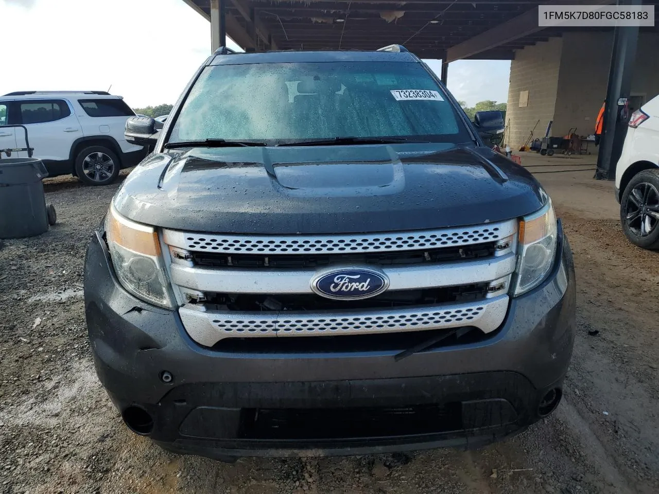 2015 Ford Explorer Xlt VIN: 1FM5K7D80FGC58183 Lot: 73238304