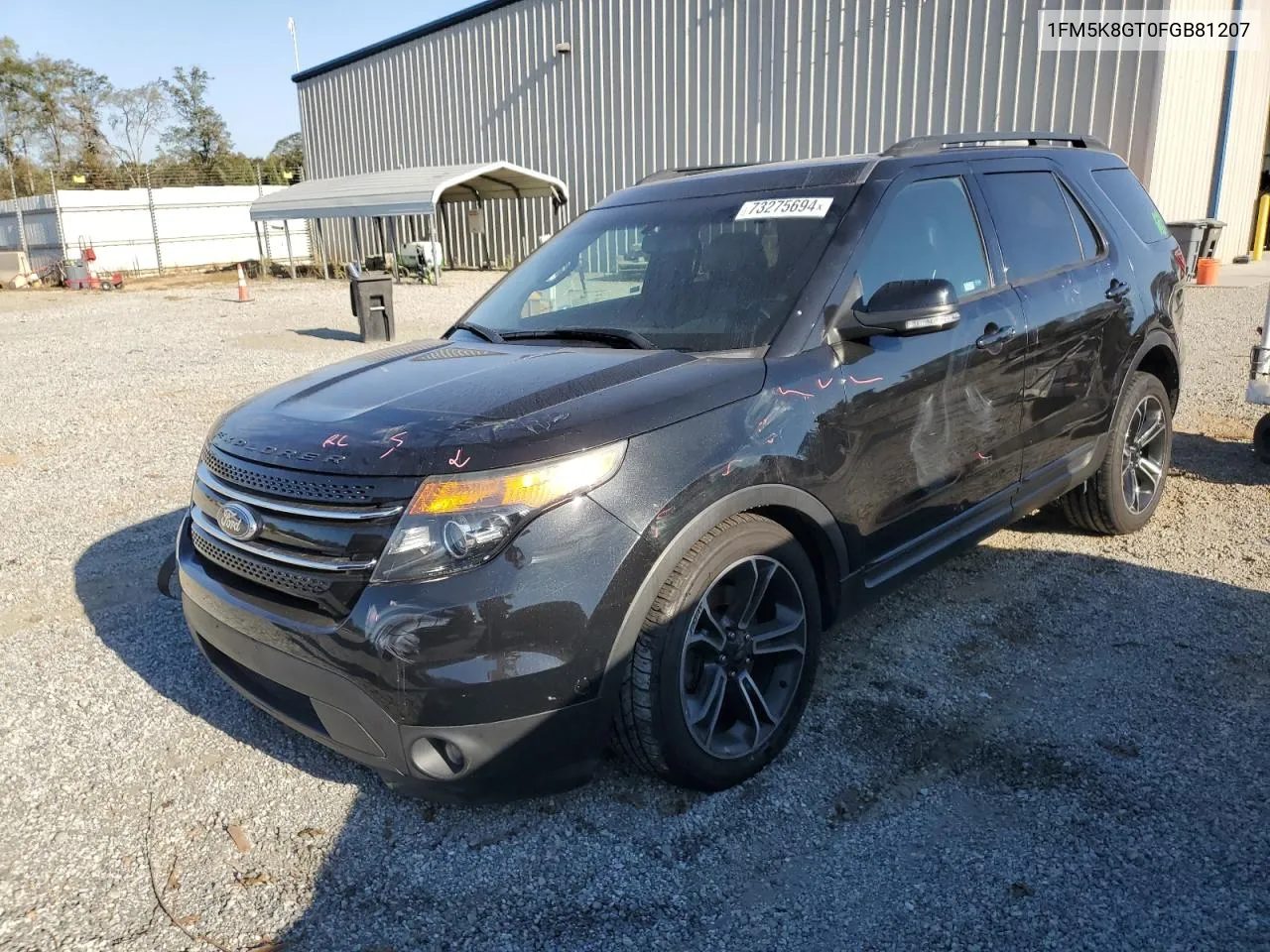 2015 Ford Explorer Sport VIN: 1FM5K8GT0FGB81207 Lot: 73275694