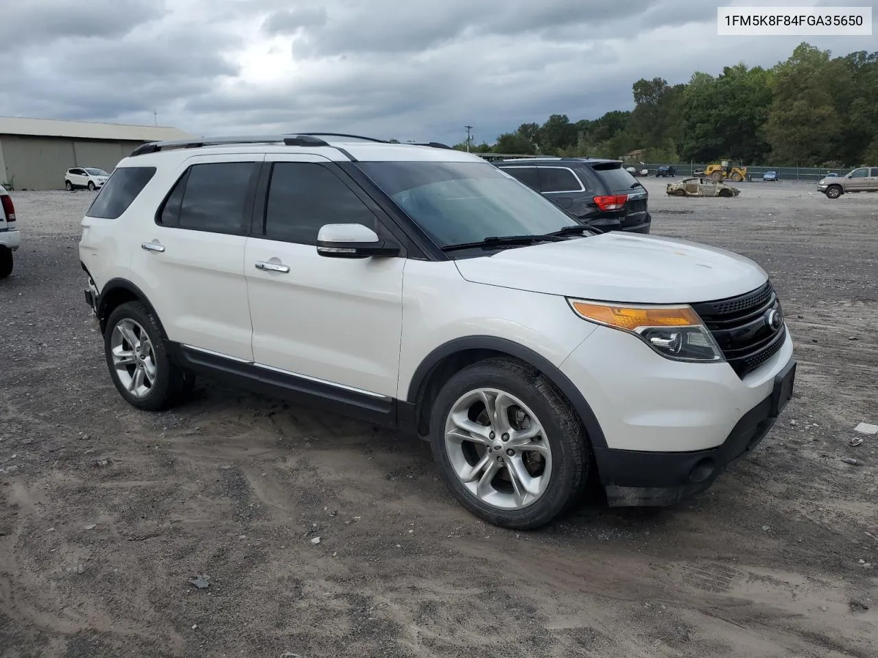 2015 Ford Explorer Limited VIN: 1FM5K8F84FGA35650 Lot: 73361954