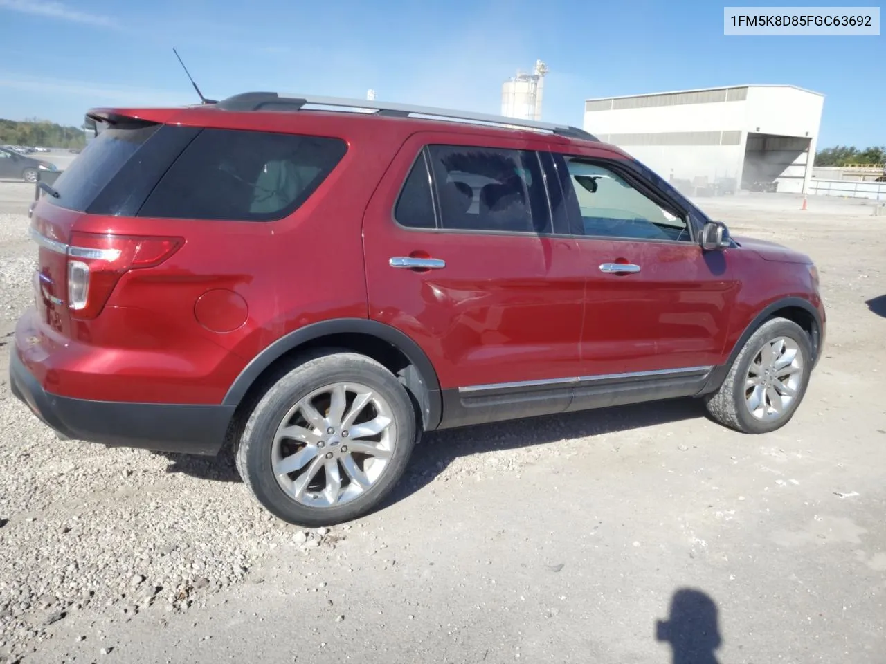 2015 Ford Explorer Xlt VIN: 1FM5K8D85FGC63692 Lot: 73401514