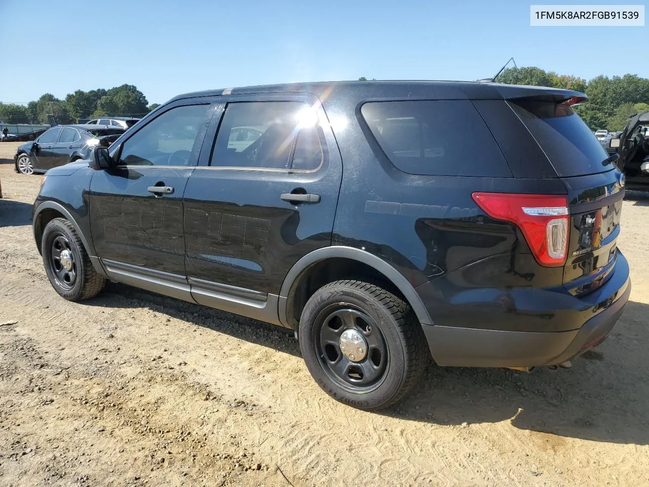 2015 Ford Explorer Police Interceptor VIN: 1FM5K8AR2FGB91539 Lot: 73691794