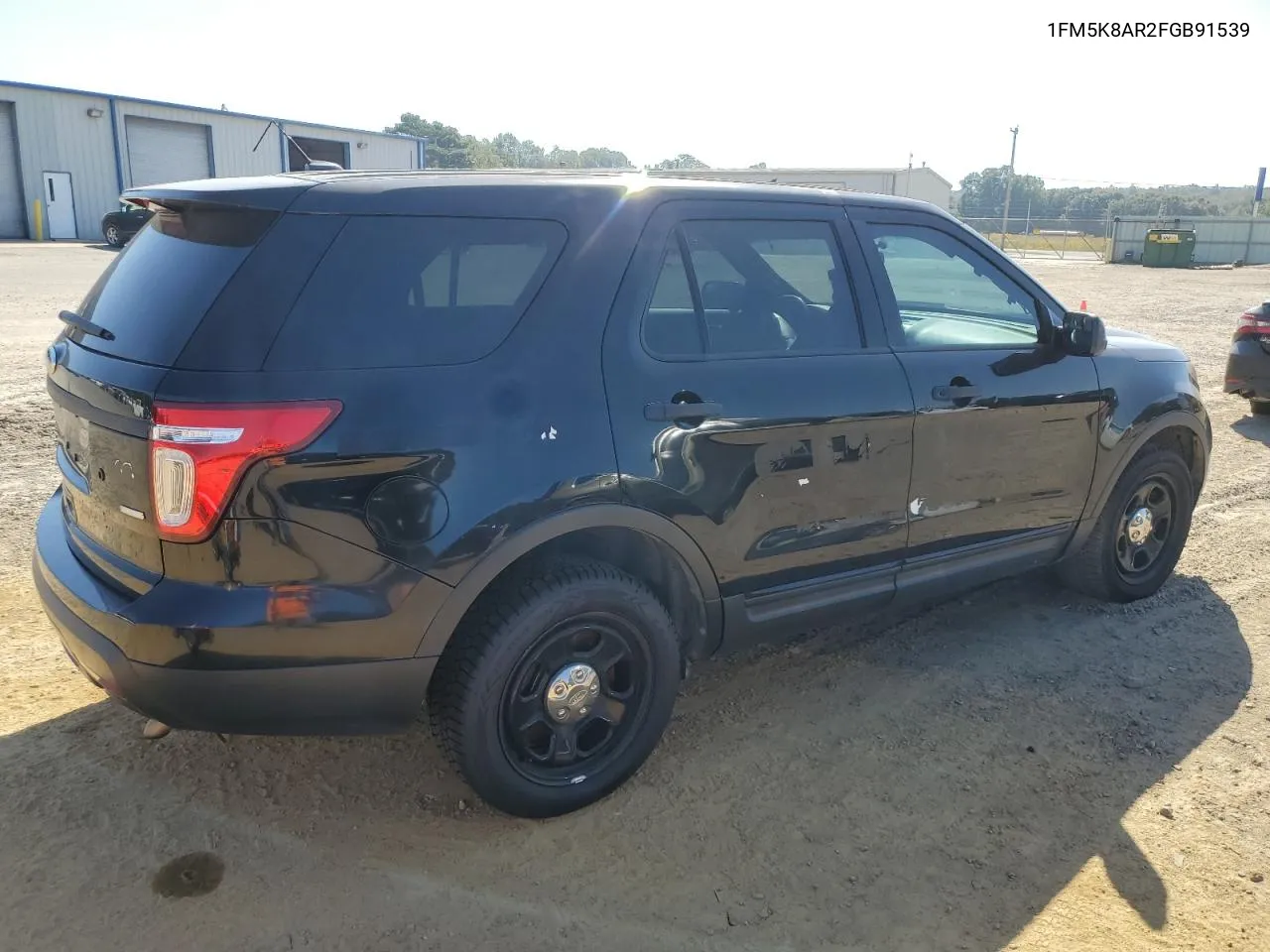 2015 Ford Explorer Police Interceptor VIN: 1FM5K8AR2FGB91539 Lot: 73691794