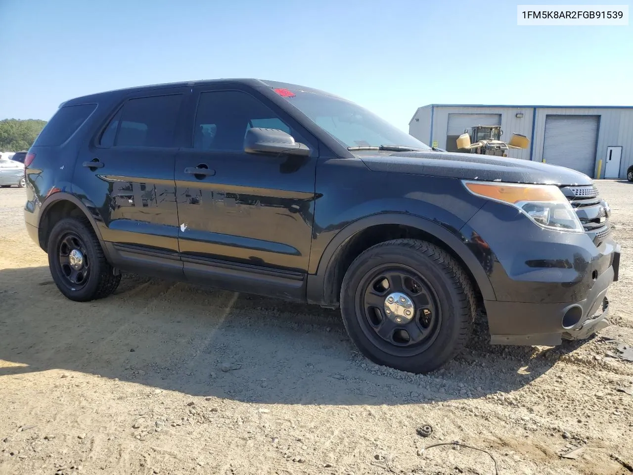 2015 Ford Explorer Police Interceptor VIN: 1FM5K8AR2FGB91539 Lot: 73691794