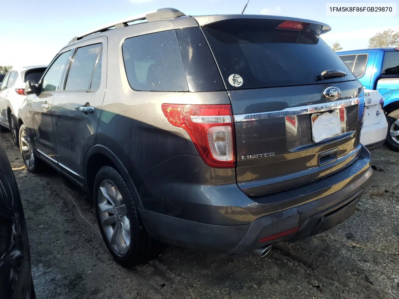 2015 Ford Explorer Limited VIN: 1FM5K8F86FGB29870 Lot: 73836784