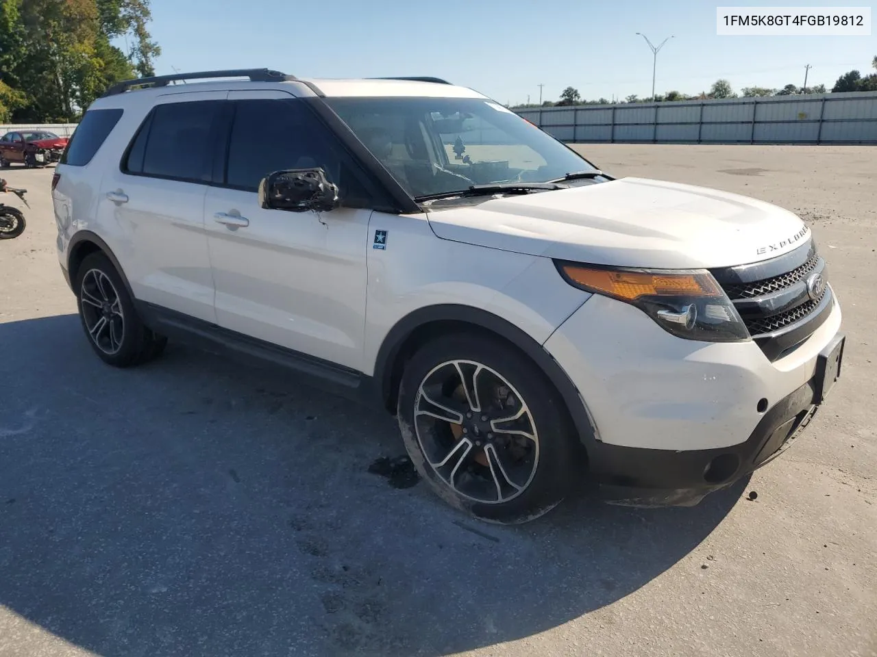 2015 Ford Explorer Sport VIN: 1FM5K8GT4FGB19812 Lot: 73867364